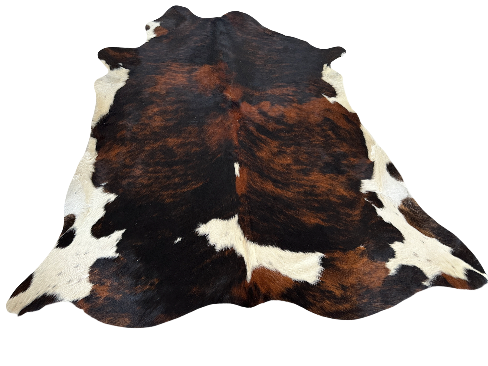 Koberec kusový hovězí kůže 3,5 m2, exotic tricolor 122