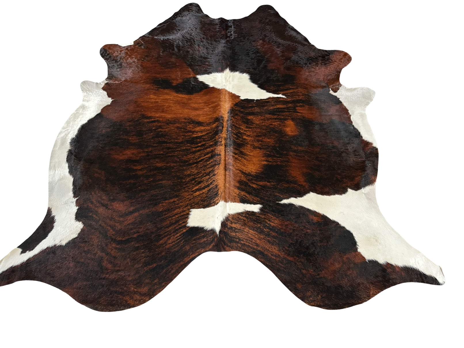 Koberec kusový hovädzia koža 4,0 m2, exotic tricolor 129