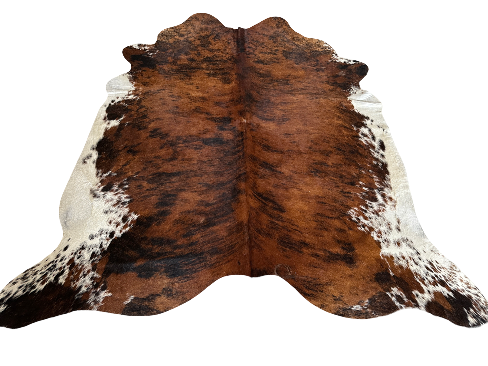 Koberec kusový hovězí kůže 3,9 m2, exotic tricolor 130