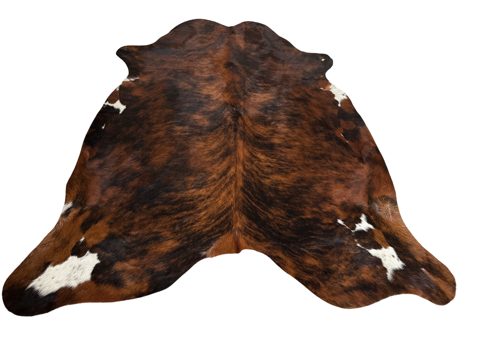 Koberec kusový hovězí kůže 3,5 m2, exotic tricolor 131