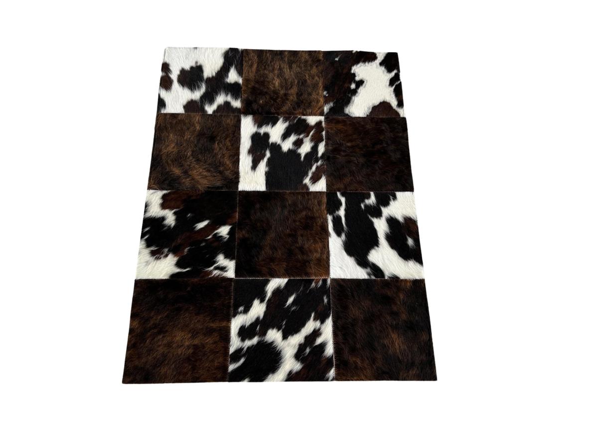 Kožený koberec AROS exotic tricolor S 2