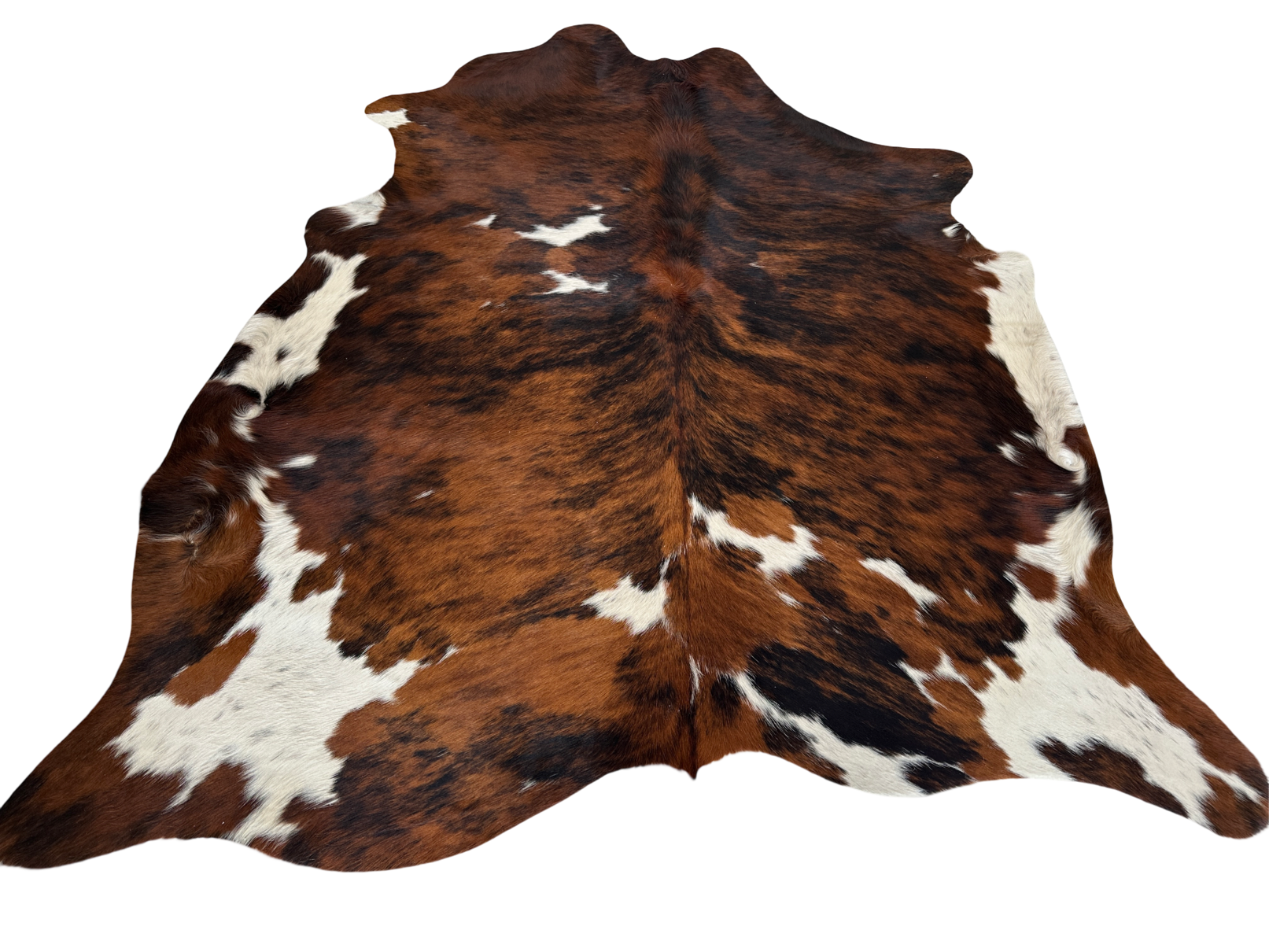Koberec kusový hovězí kůže 3,5 m2, exotic tricolor 127
