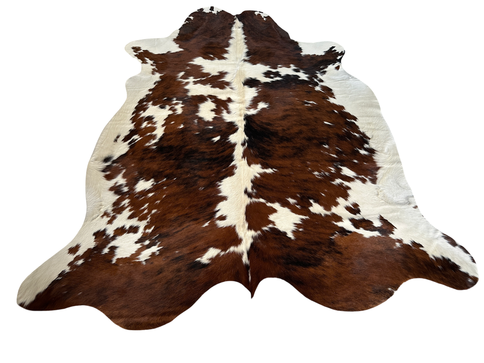 Koberec kusový hovězí kůže 3,9 m2, exotic tricolor 129