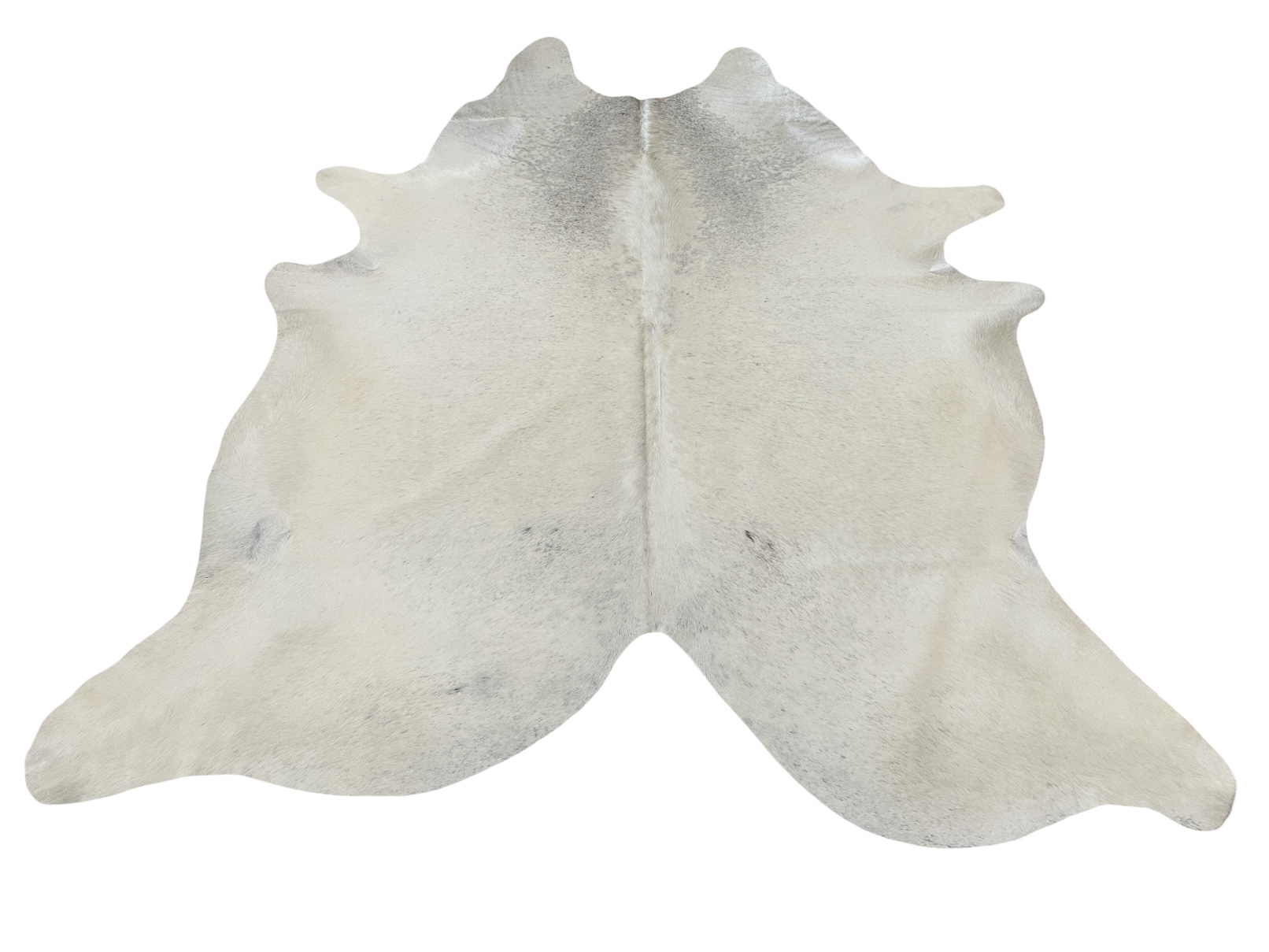 Koberec kusový hovädzia koža 3,9 m2 šedobiela 107
