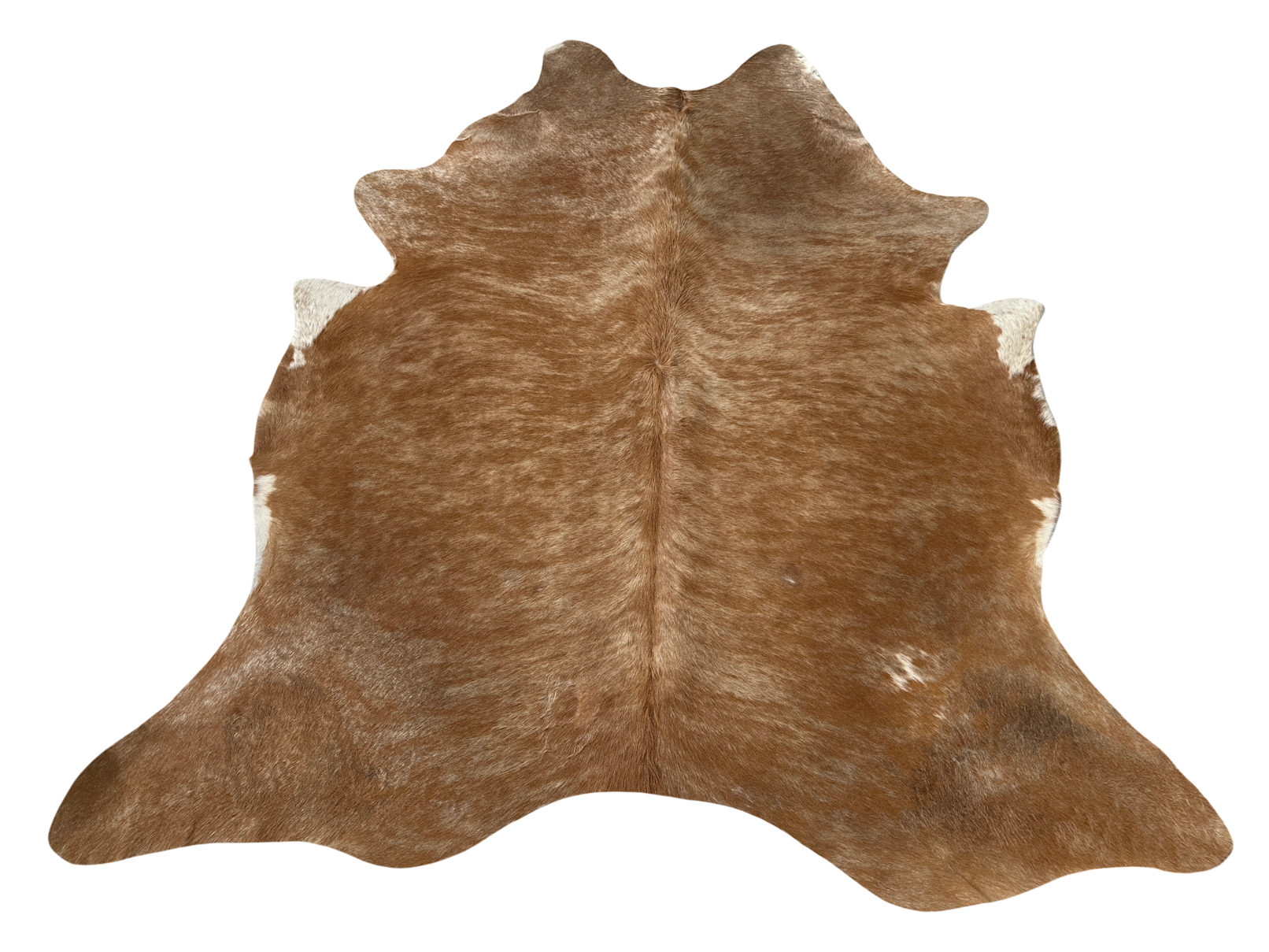 Dekoračná hovädzia koža 3,4 m2 hnedá 005