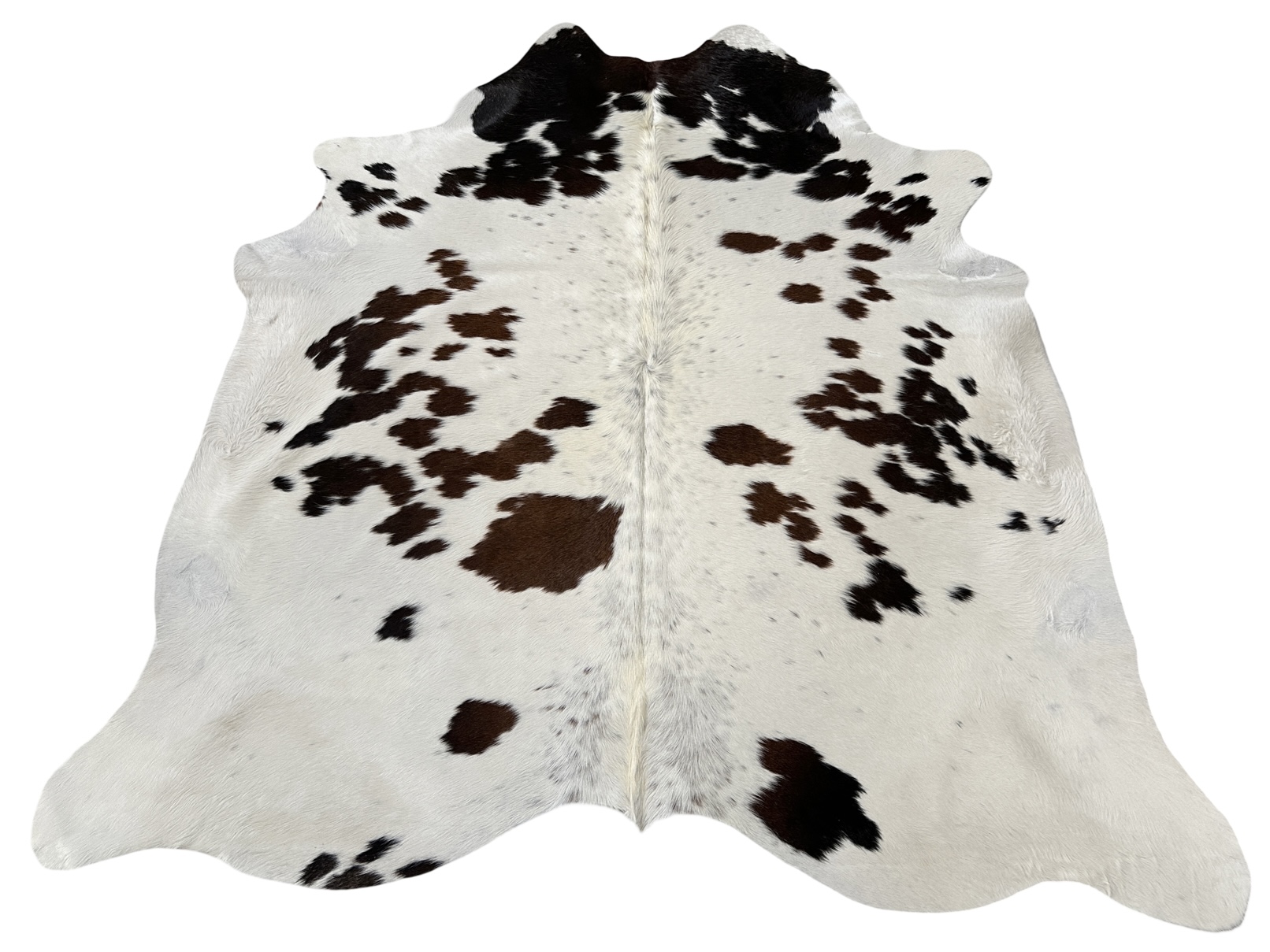 Koberec kusový hovädzia koža 3,7 m2, hnedobiela 145
