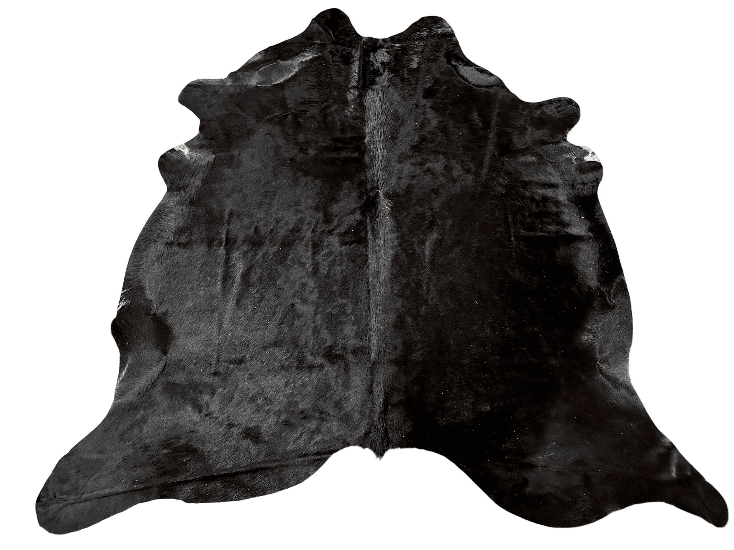 Dekoračná hovädzia koža 3,6 m2 čierna 139
