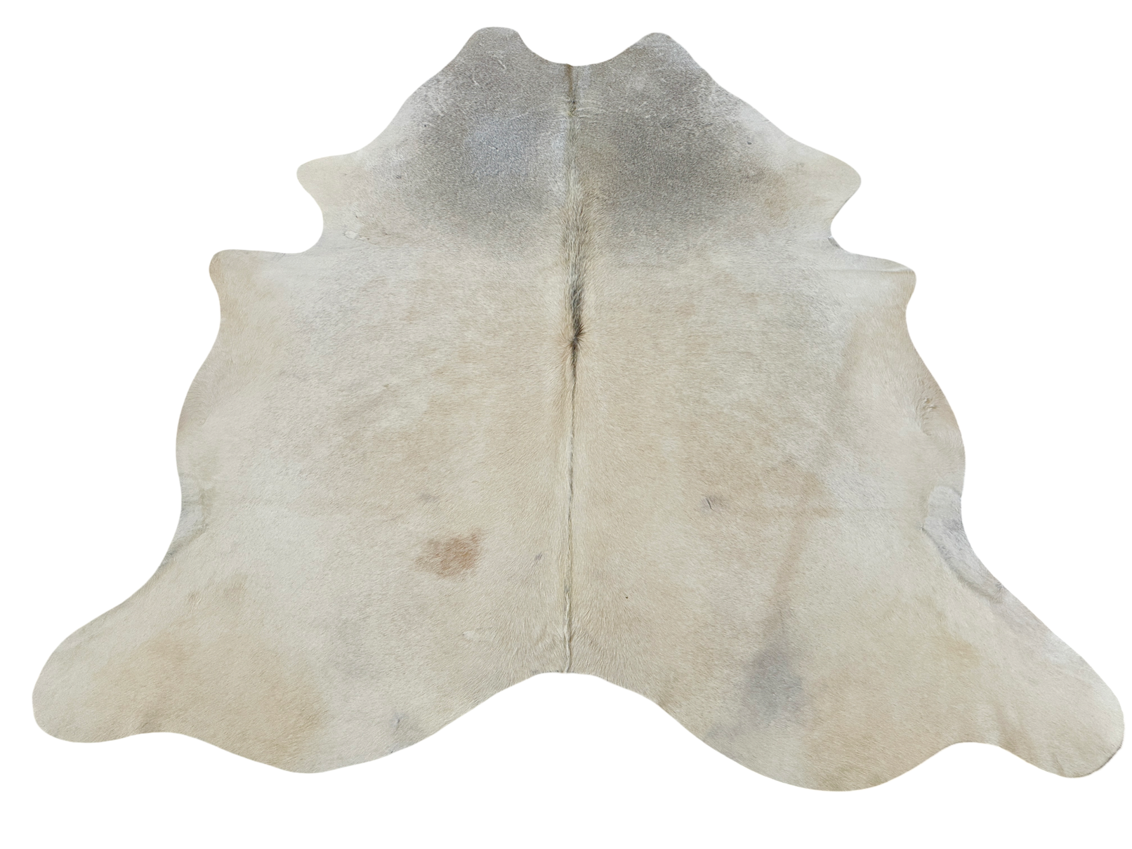 Koberec kusový hovädzia koža 3,9 m2 šedo ryšavá 220