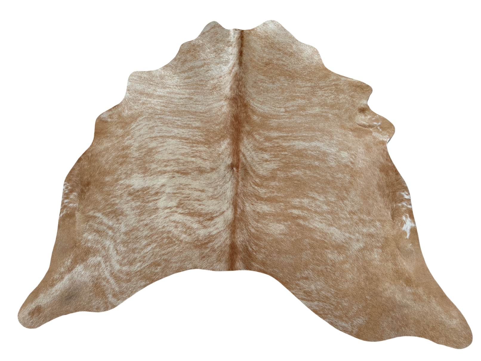 Koberec kusový hovädzia koža 2,7 m2, hnedobiela 042