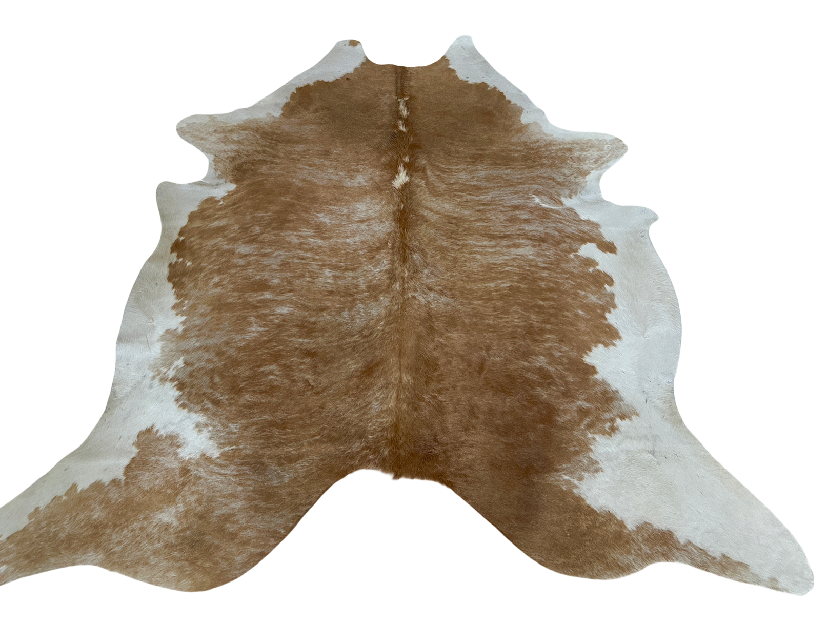 Koberec kusový hovädzia koža 3,1 m2, hnedobiela 900