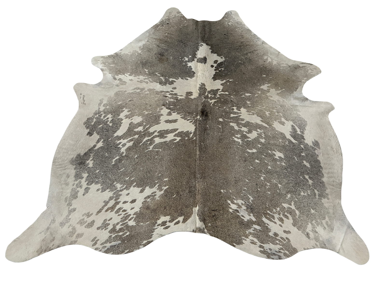 Koberec kusový hovädzia koža 3,1 m2 šedobiela 916
