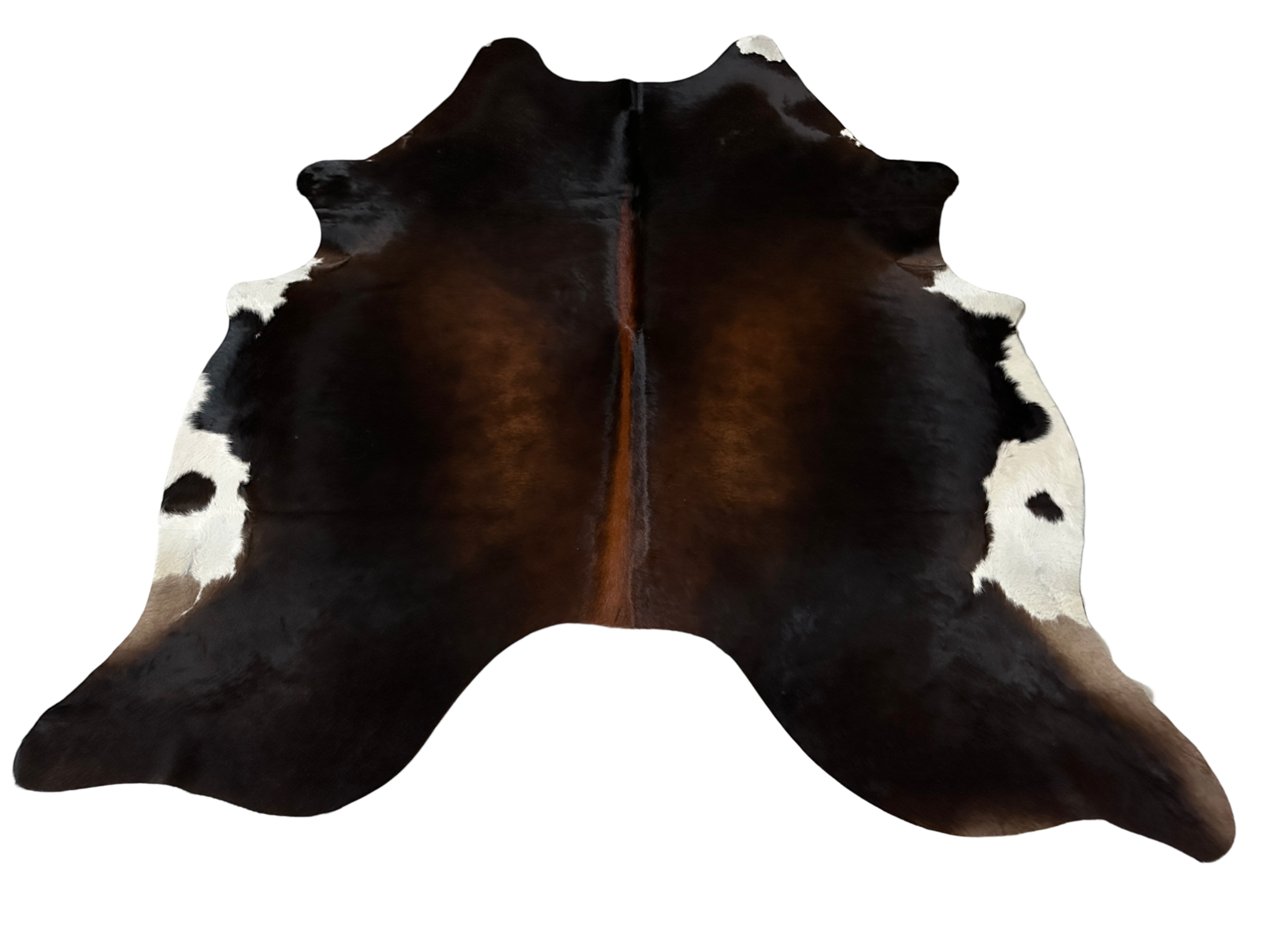 Koberec kusový hovädzia koža 3,2 m2, hneda mahagon 921