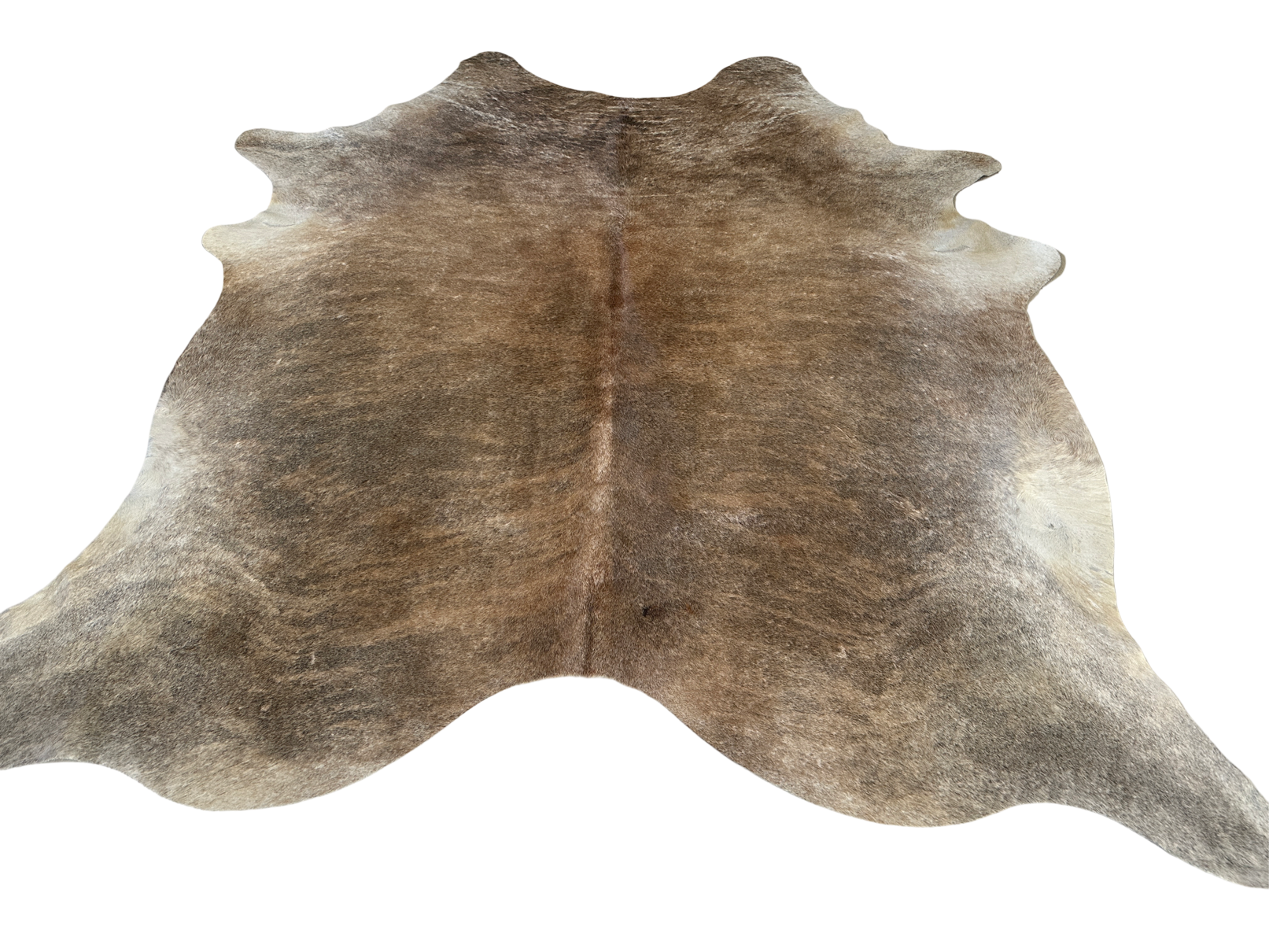 Koberec kusový hovädzia koža 4,3 m2, hnedosivá mahagon 937