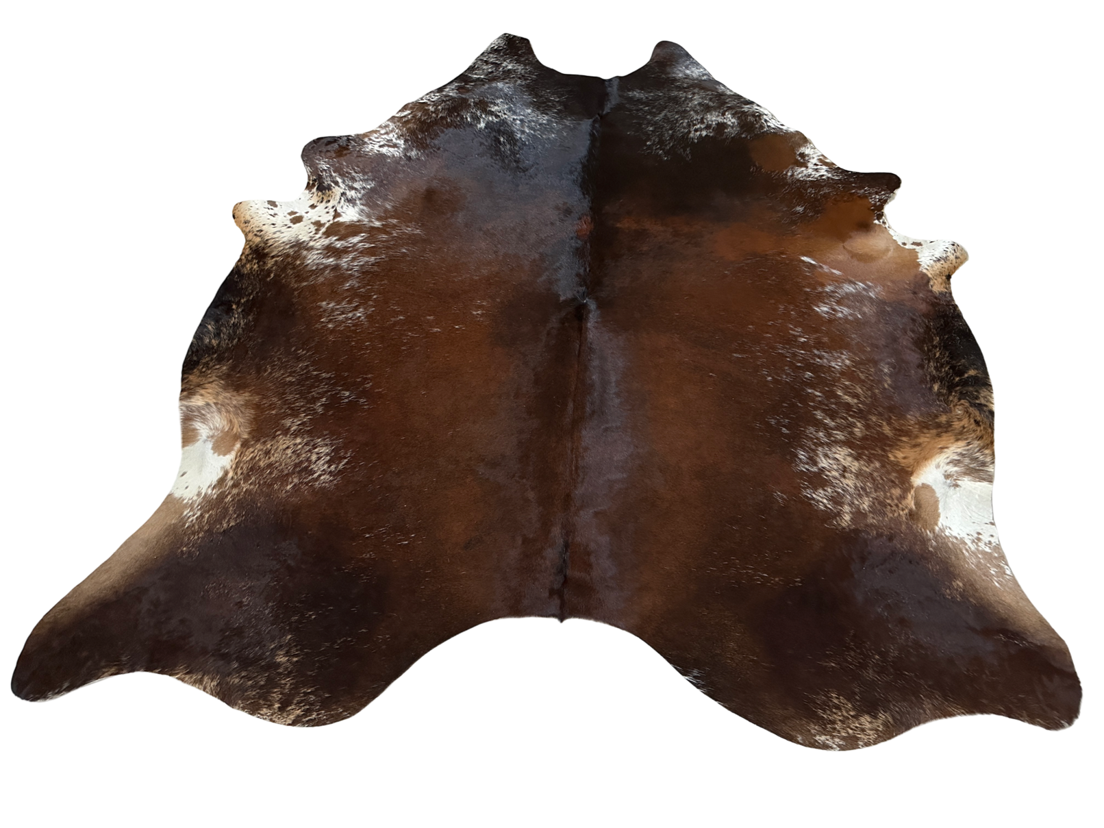 Koberec kusový hovädzia koža 4,2 m2, hneda mahagon 965